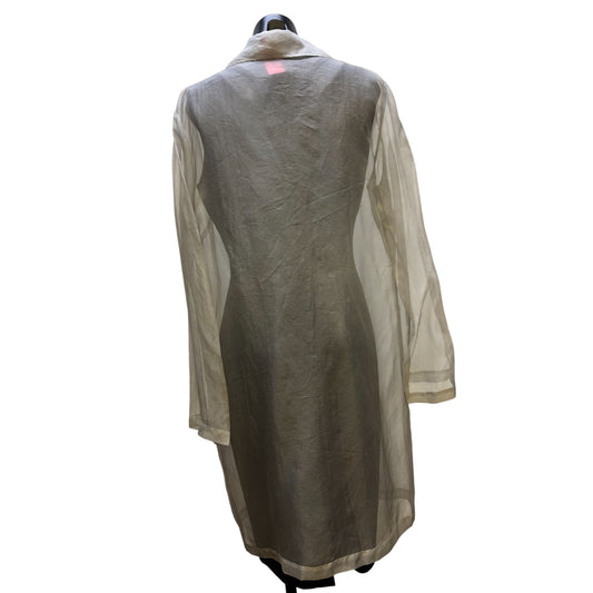 Lynn Lugo 2p Dark Gray Dress W/Cardi M