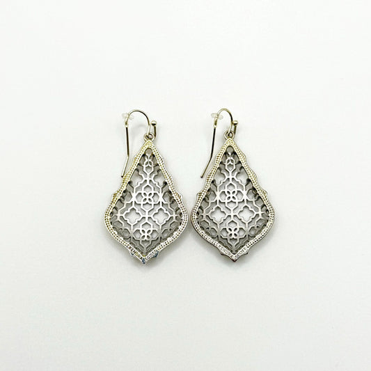 Kendra Scott Addie Gold & Silver Tone Drop Earrings