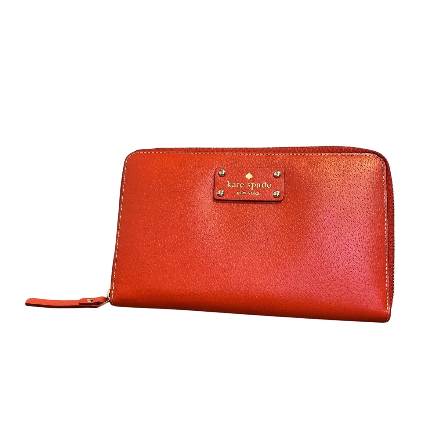 Kate Spade Tomato Red Leather Wallet