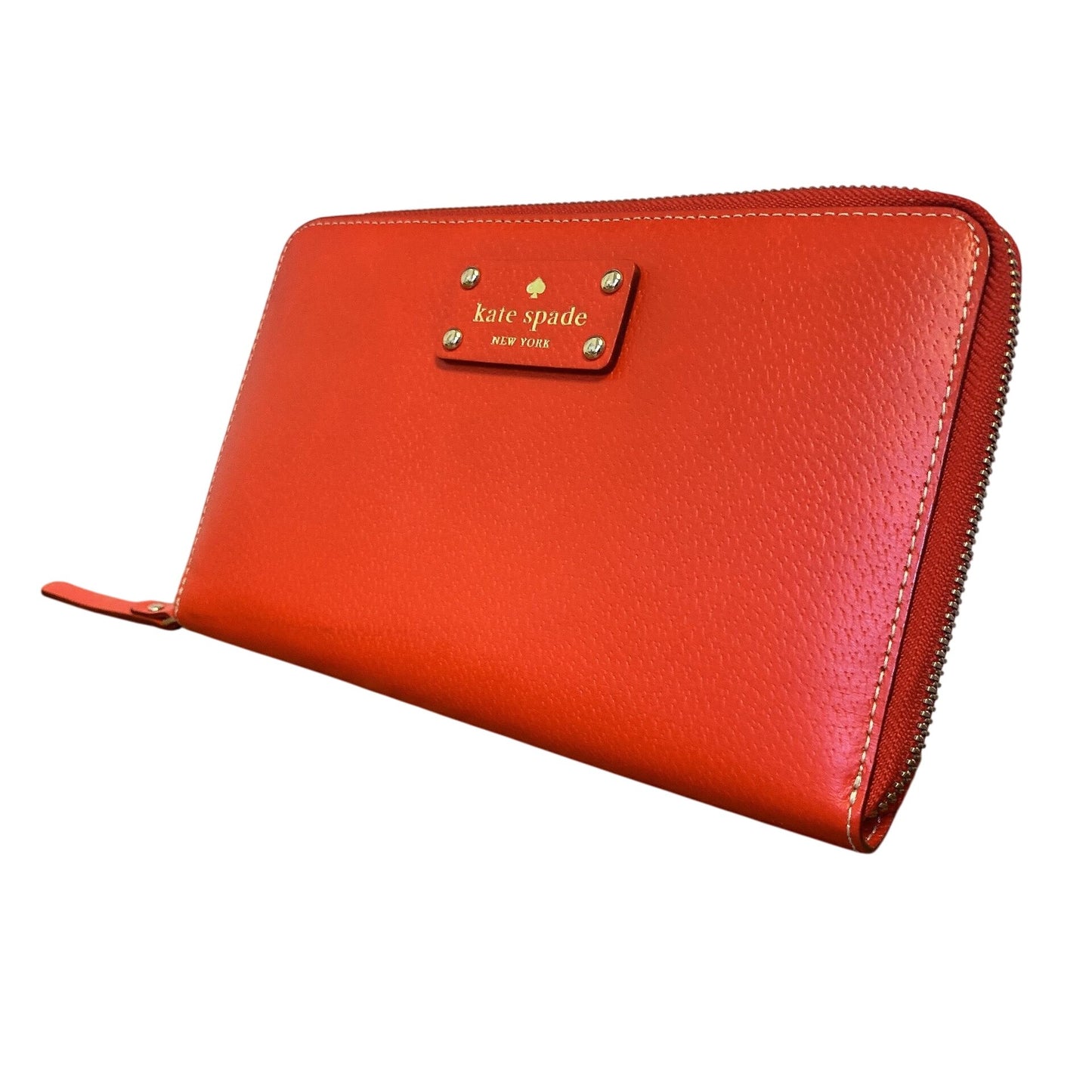 Kate Spade Tomato Red Leather Wallet