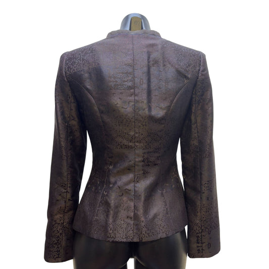 Giorgio Armani Silk Jacquard Blazer 6\38