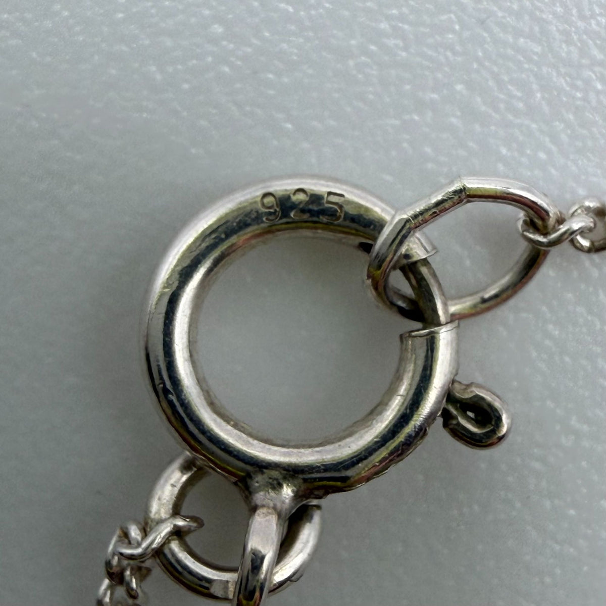 925 Sterling Silver Dainty Beaded Chain Necklace Minimalist