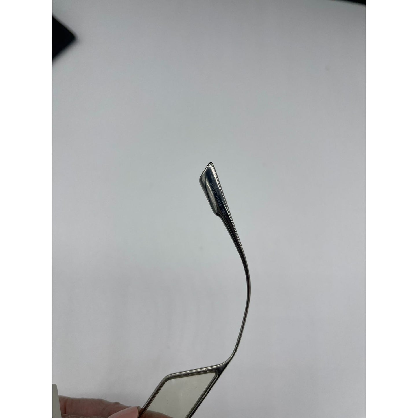 Christian Dior Clan 2 Aviator Sunglasses Silver