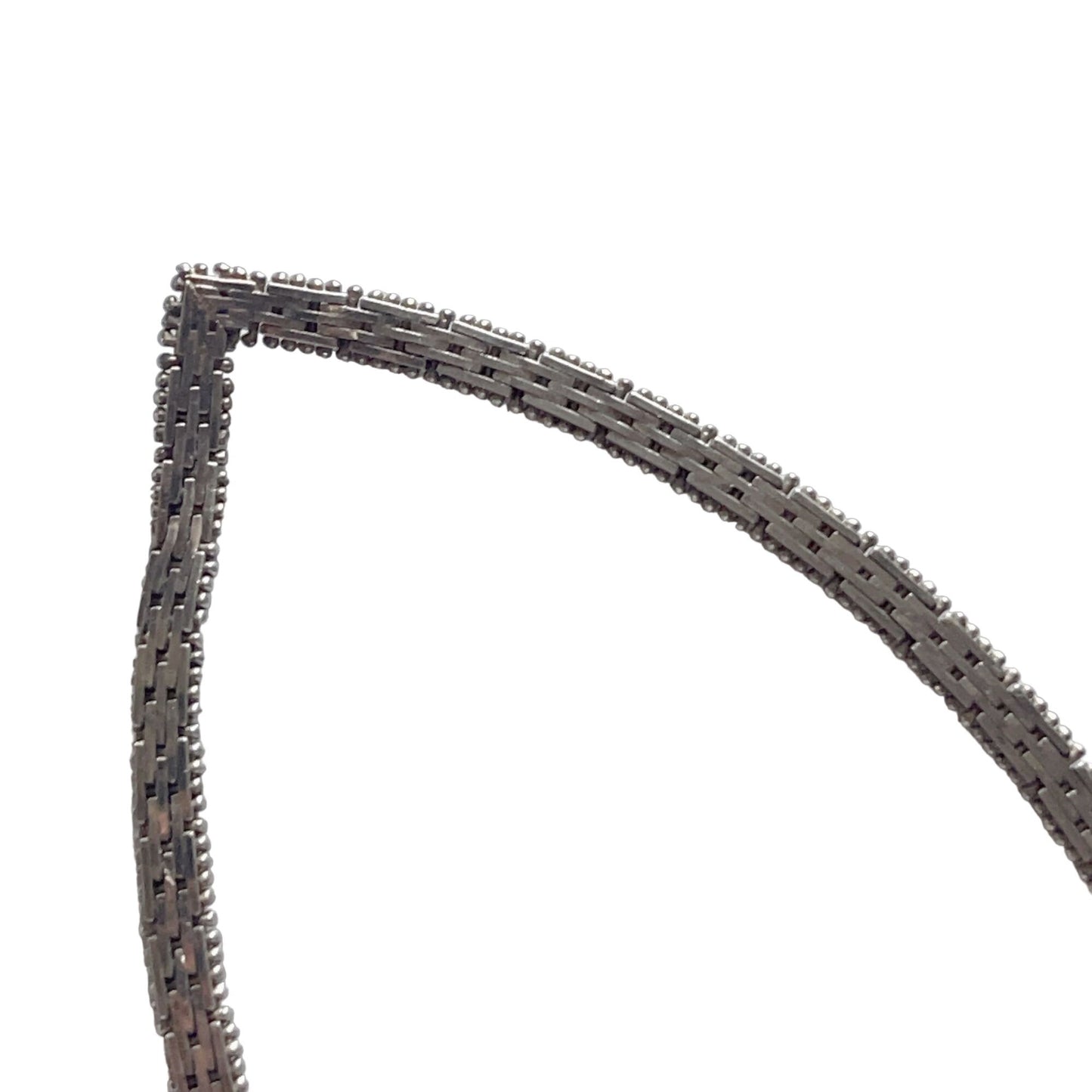 .925 Silver Small Choker Necklace Medium