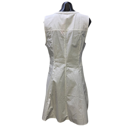 NWT Banana Republic White A-Line Dress Size 10
