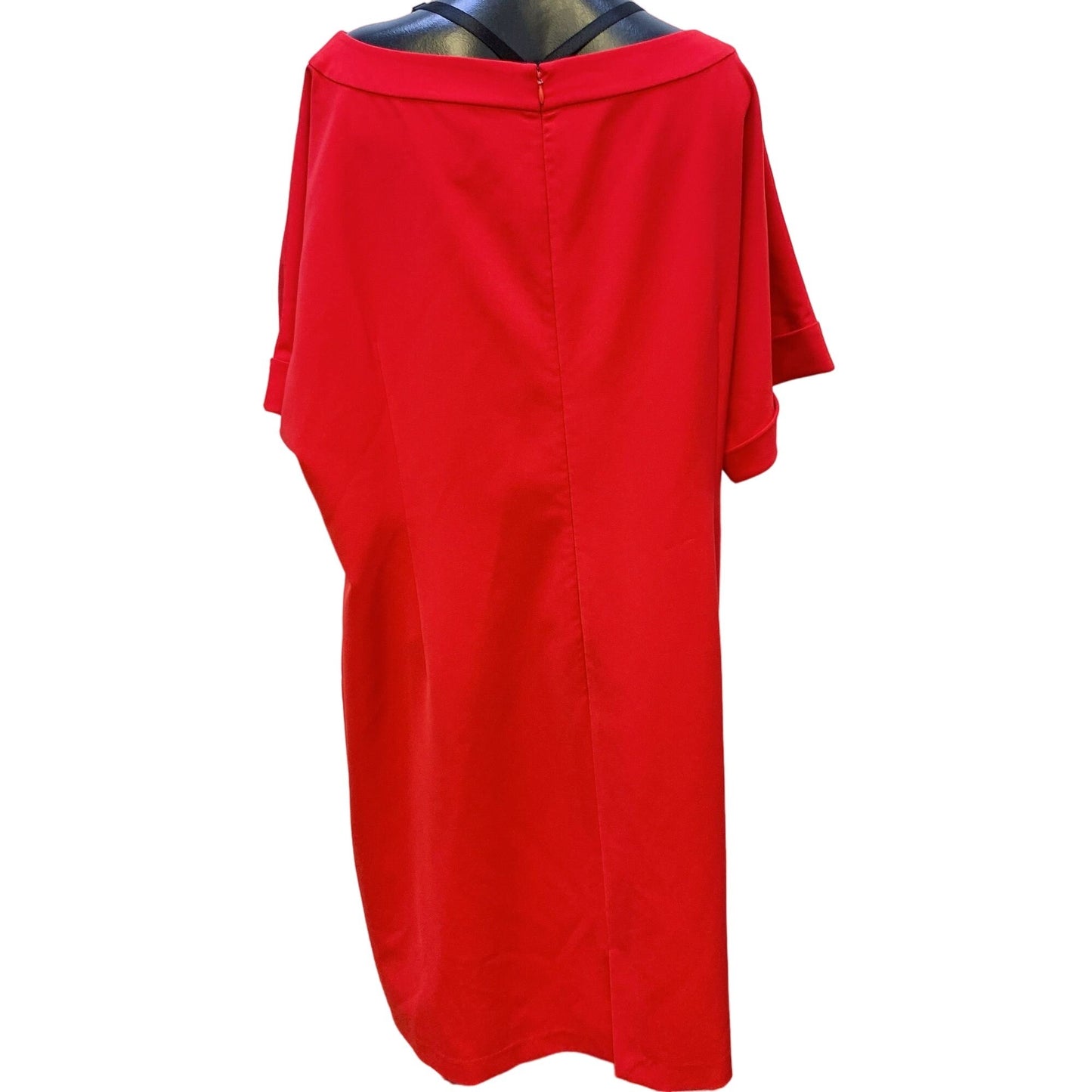 *Lafayette 148 Red Front Pocket Dress Size 22