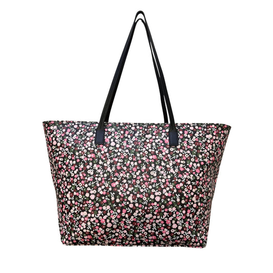 Kate Spade New York Floral Tote Bag w/Dual Black Handles