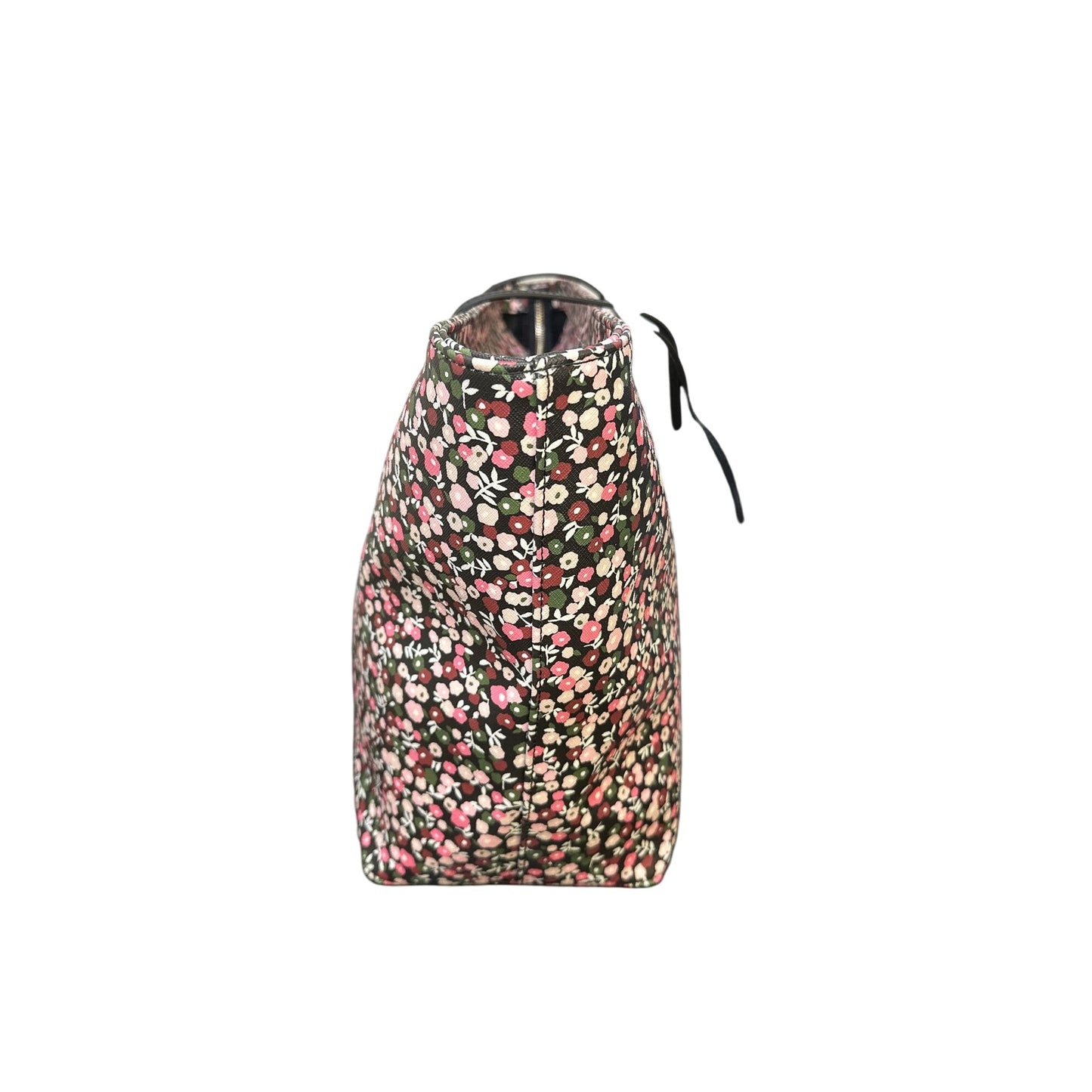 Kate Spade New York Floral Tote Bag w/Dual Black Handles