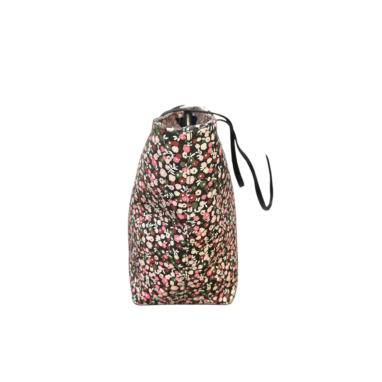Kate Spade New York Floral Tote Bag w/Dual Black Handles