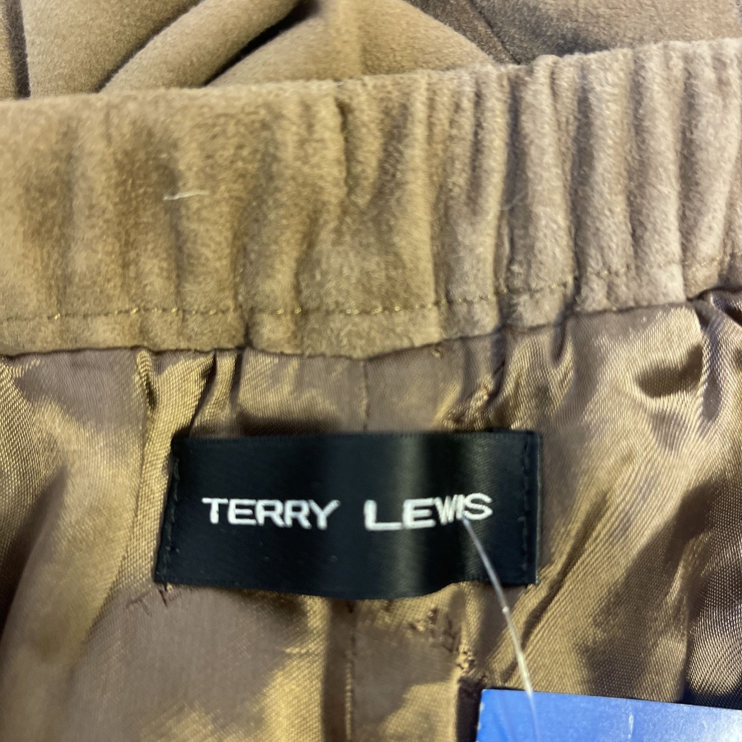 *Terry Lewis Brown Suede Pants Size 12