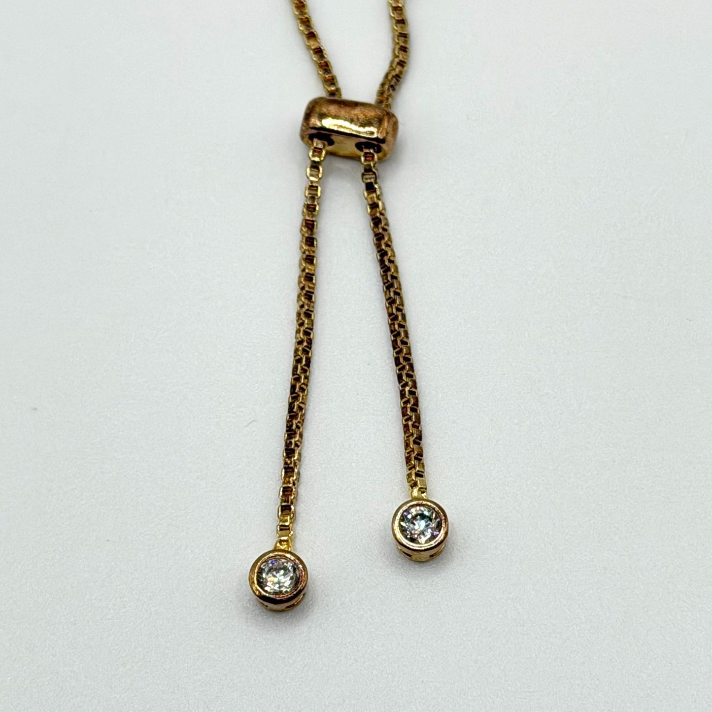 Kendra Scott Gold-Tone Adjustable Bracelet With Crystal Accents