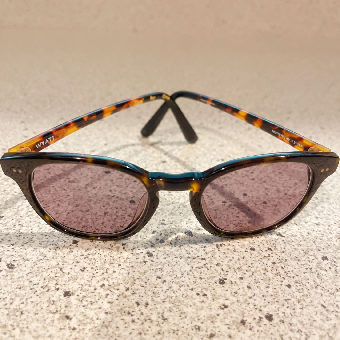 *Toms Tortoise Small Round Sunglasses
