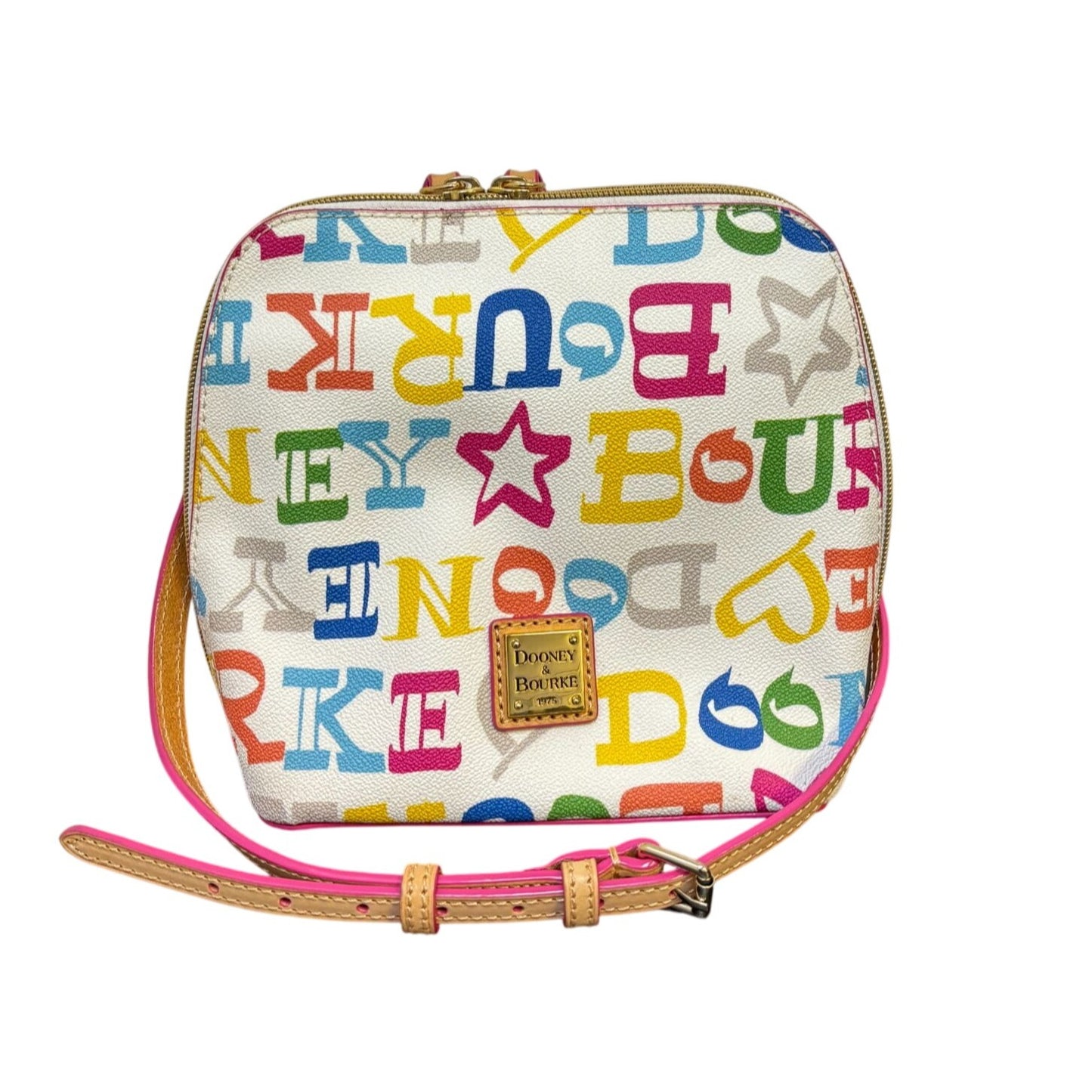 Dooney & Bourke Monogram Multi-Color Crossbody Bag