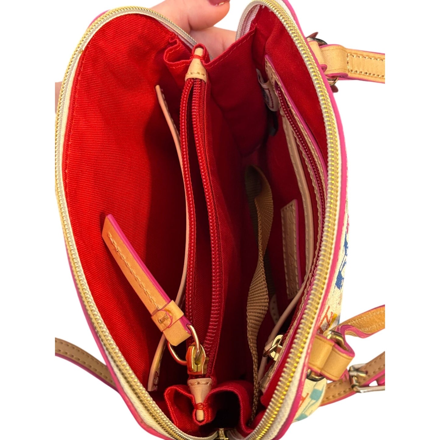 Dooney & Bourke Monogram Multi-Color Crossbody Bag