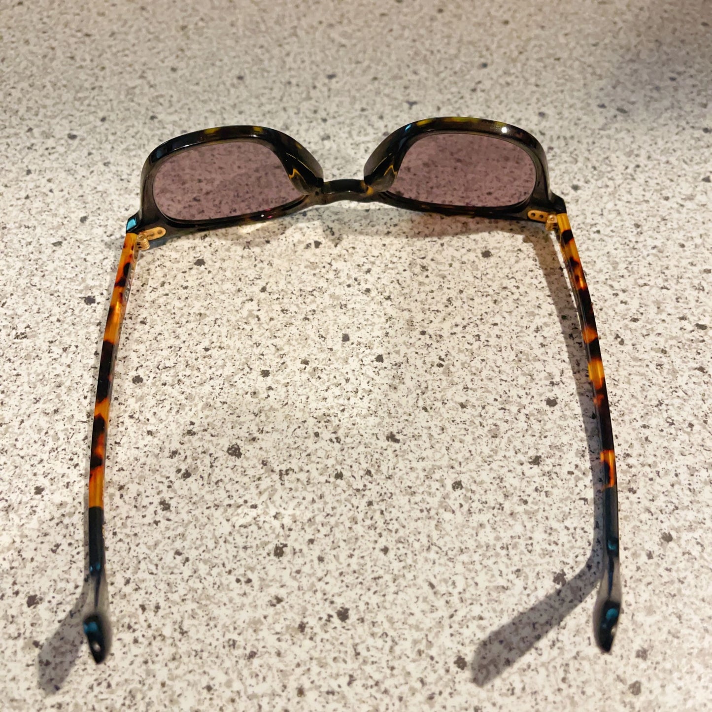 *Toms Tortoise Small Round Sunglasses