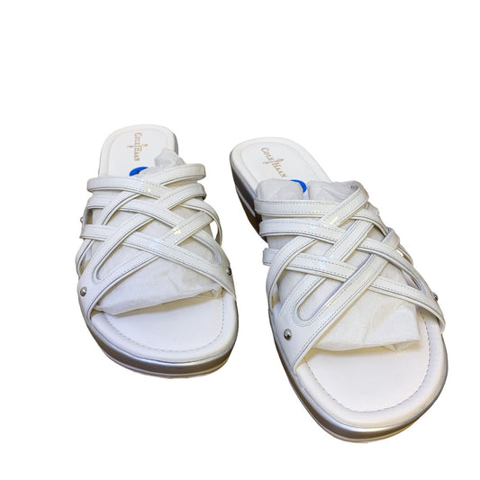 *Cole Haan White Platform Sandals Size 11