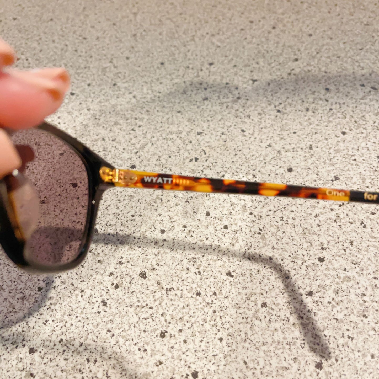 *Toms Tortoise Small Round Sunglasses