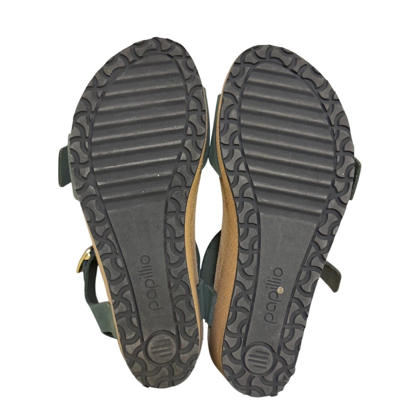 Birkenstock Papillio Wedge Sandal Green Size 7.5