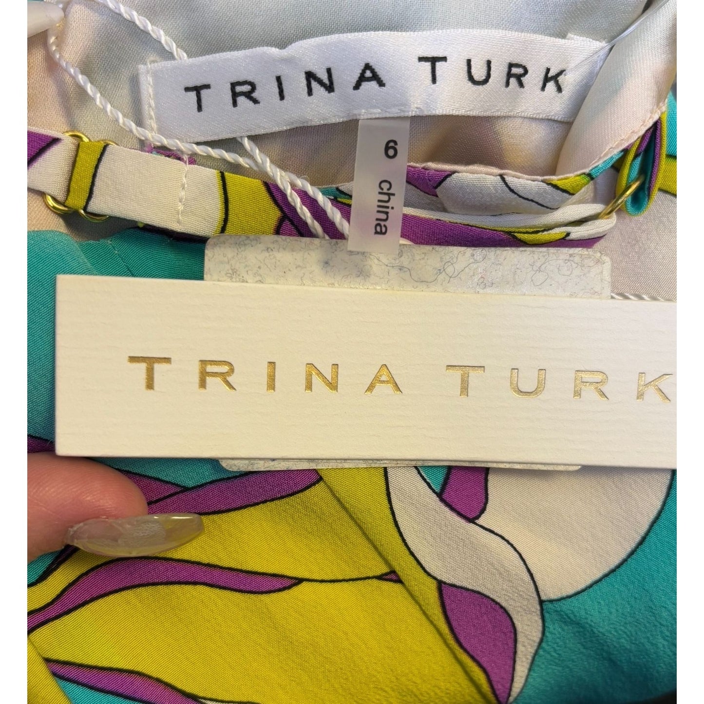 Trina Turk Zadie Floral Jumpsuit Multicolor 6