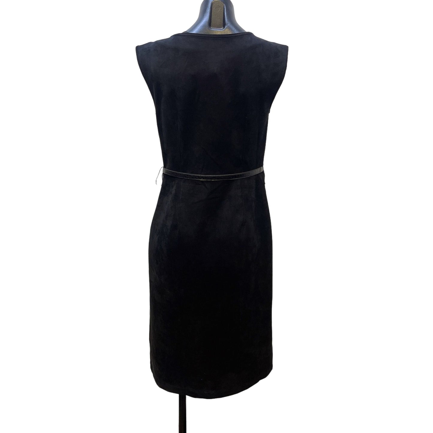 *NWT Ann Taylor Black Surplice Dress w/Belt Size 6