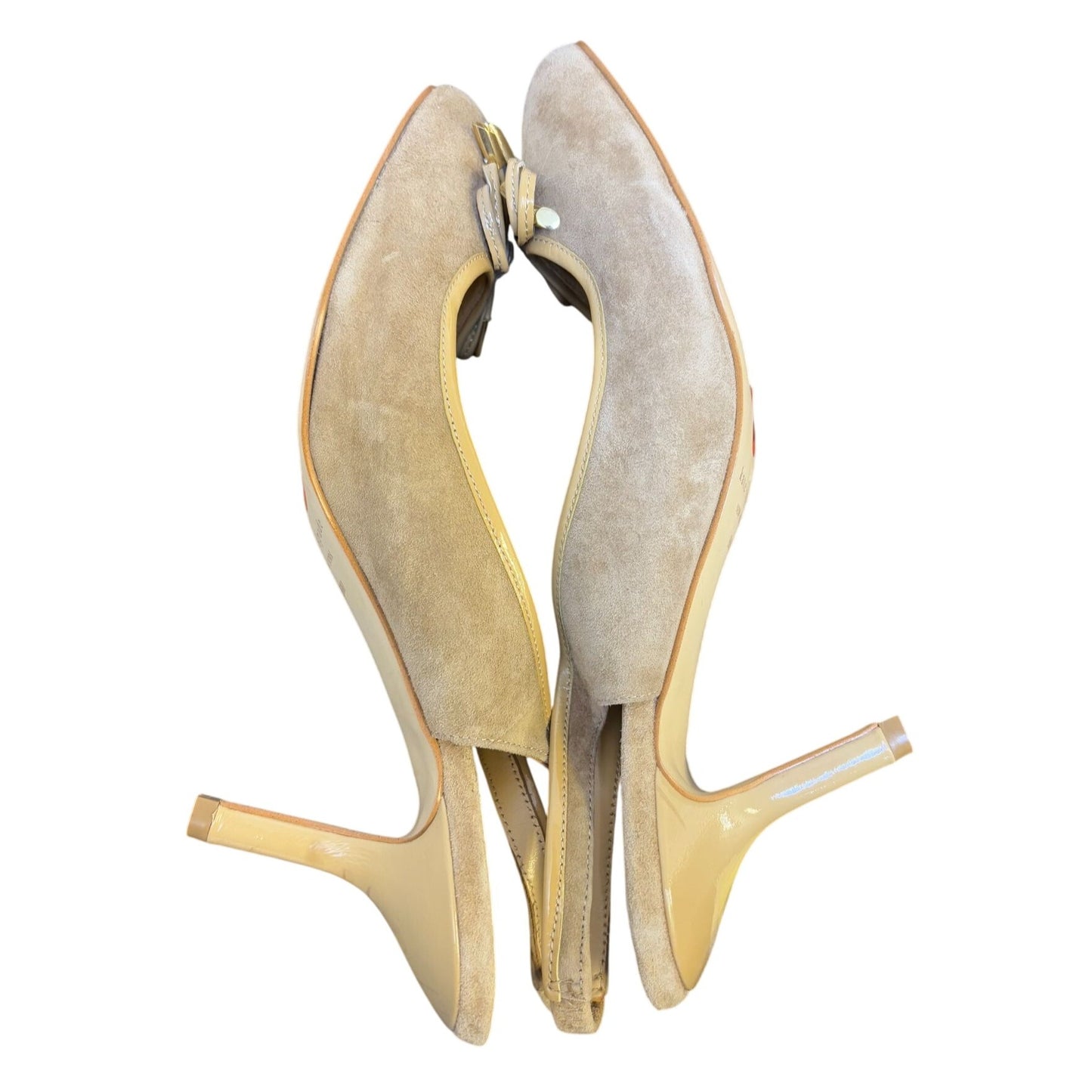 Kate Spade Tan Suede Slingback Heels 8.5