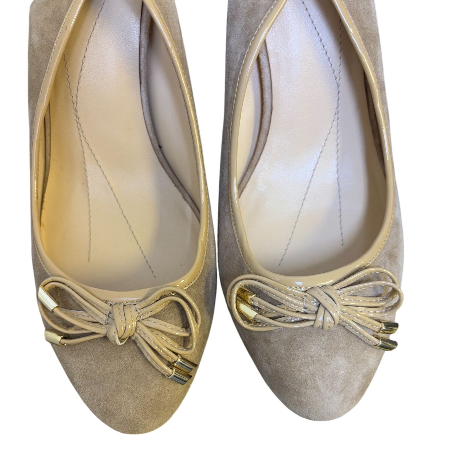 Kate Spade Tan Suede Slingback Heels 8.5
