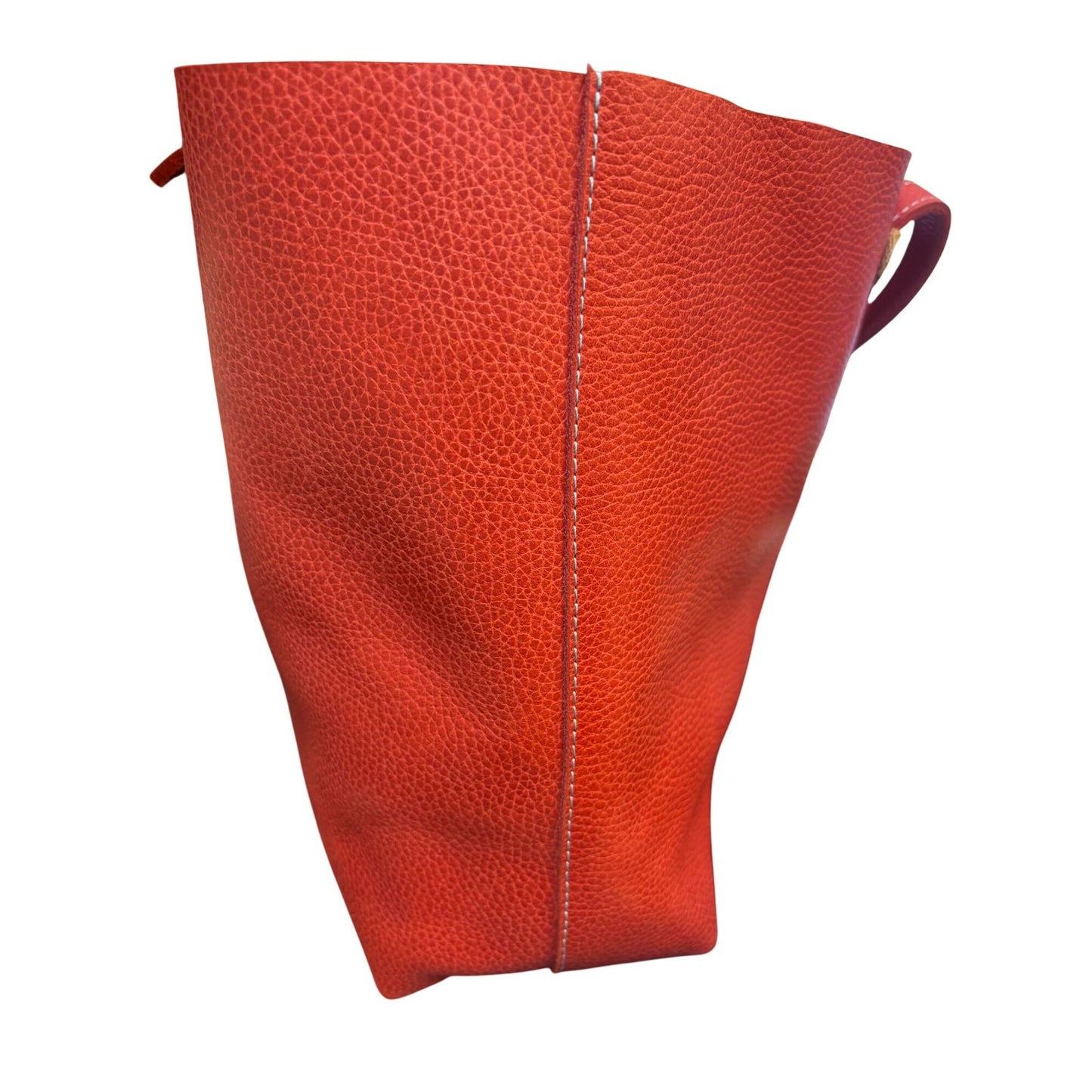 Consuela Viva Red Leather Tote Bag
