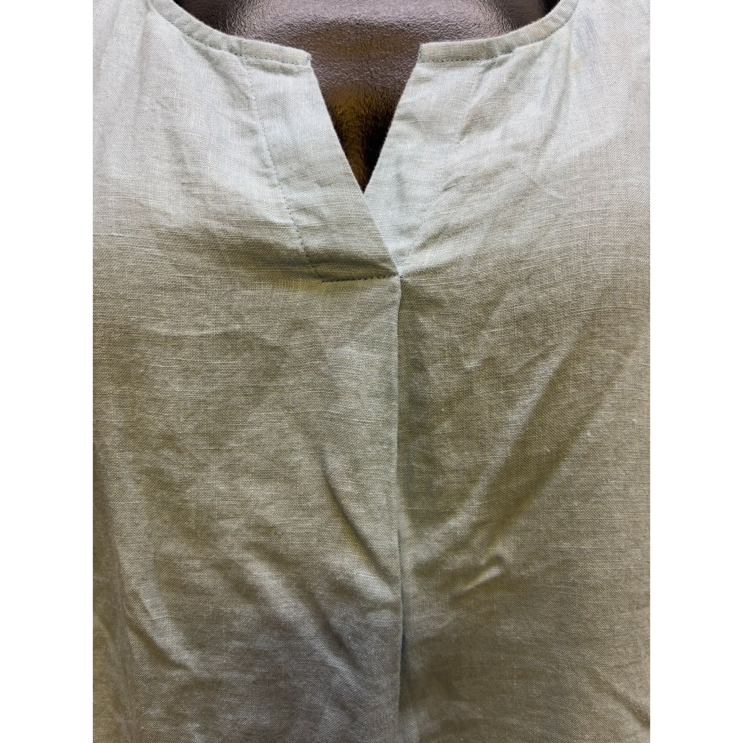J. Jill Pure Jill Linen Sleeveless Maxi Dress Blue S