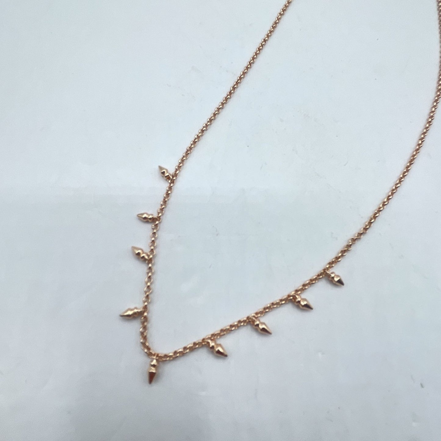 Kendra Scott Gold Spike Necklace