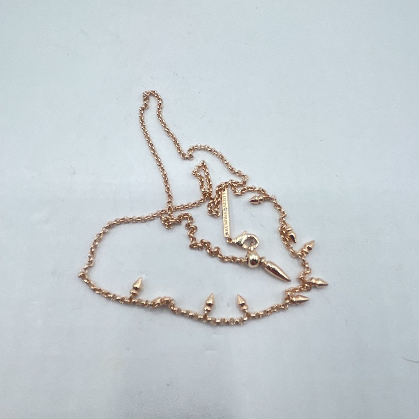 Kendra Scott Gold Spike Necklace