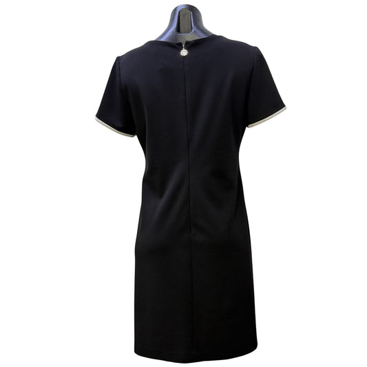 Tommy Hilfiger Black & White Knit Dress L