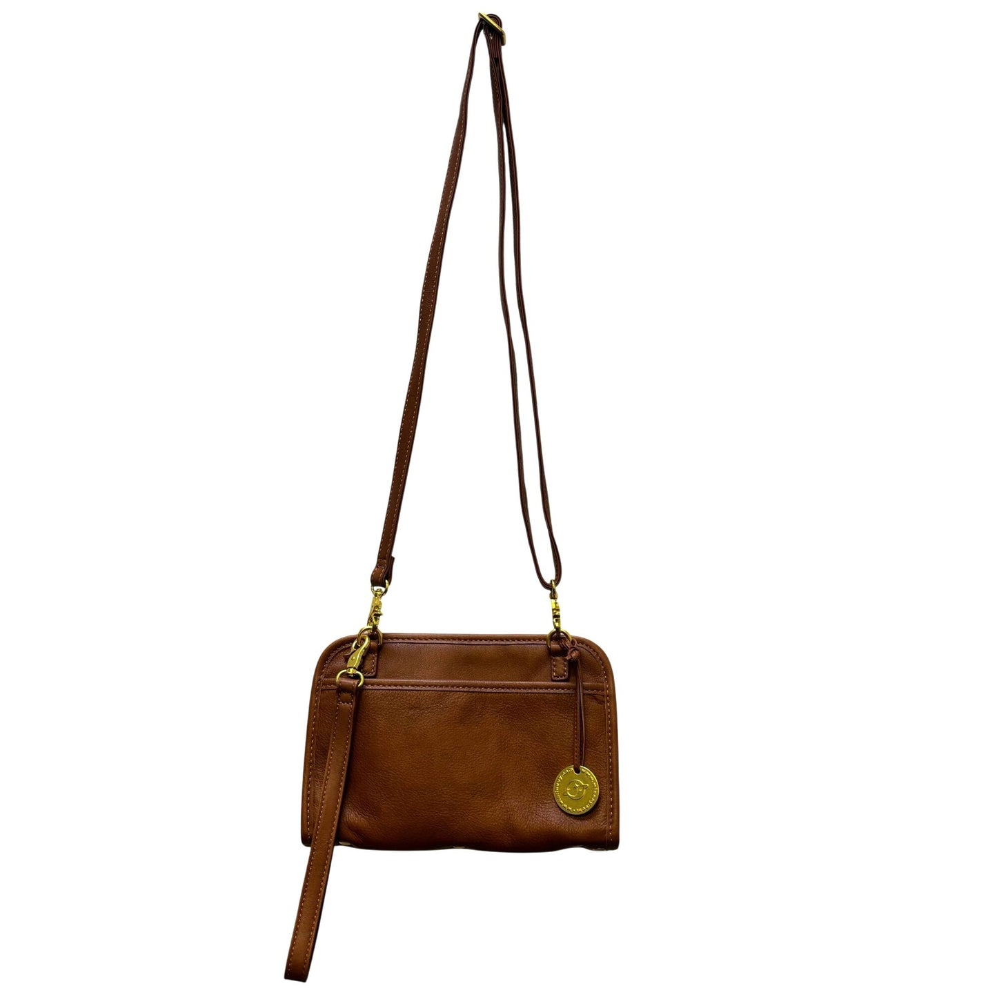 Minooy Uzania Brown Leather Crossbody Bag