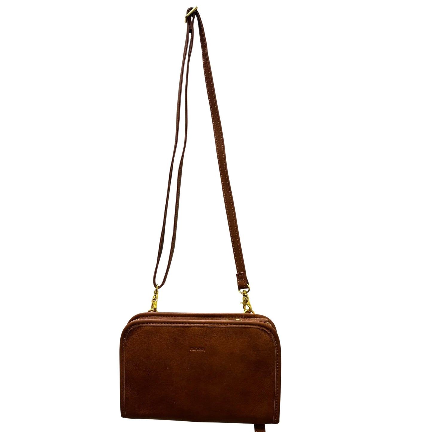 Minooy Uzania Brown Leather Crossbody Bag