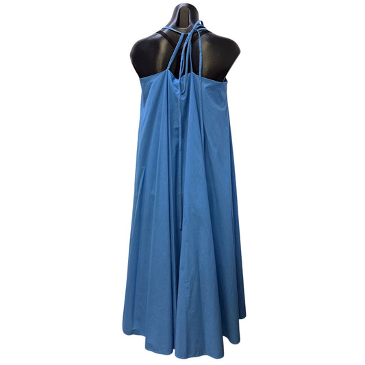 NWT Banana Republic Blue Maxi Dress Cotton S