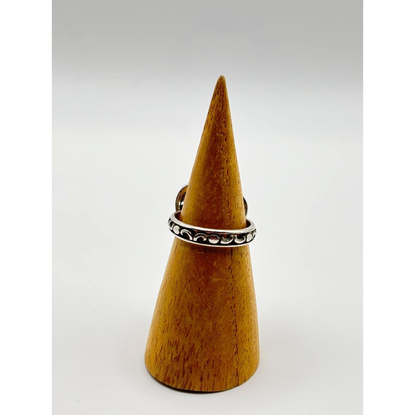 Brighton Heart Swirl Silver Ring Size 7