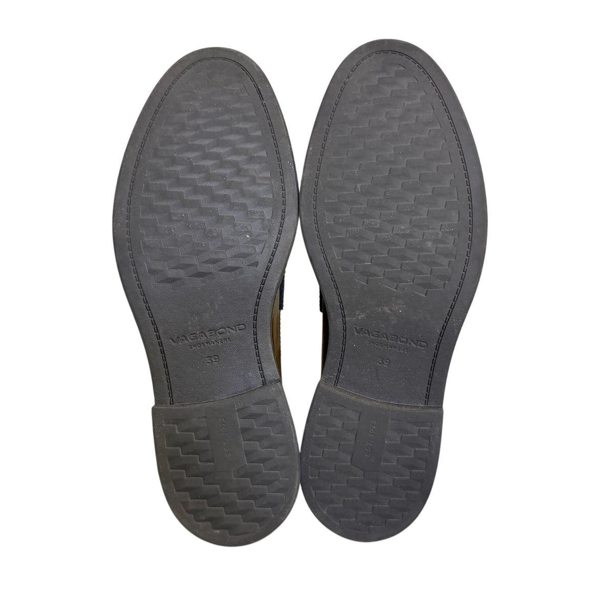Vagabond Shoemakers Black Leather Loafers 8.5