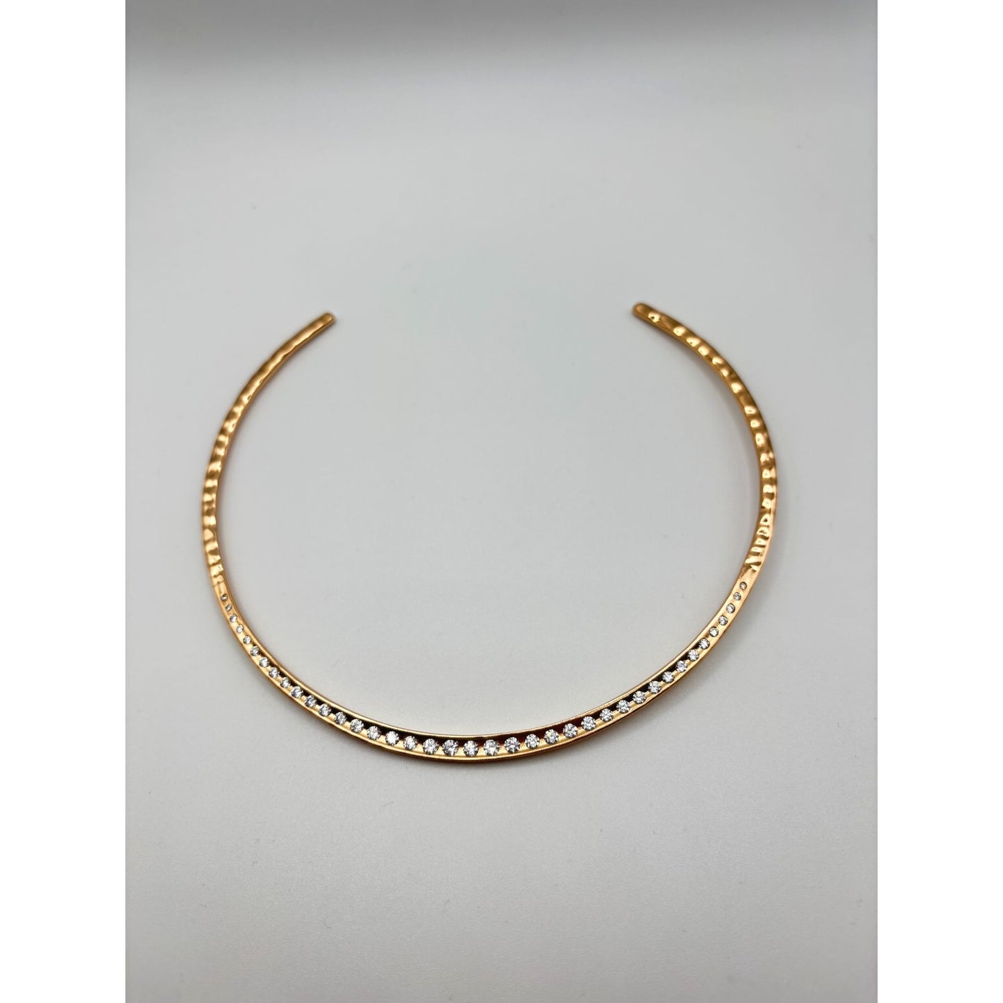 Kendra Scott Gold Collar Necklace With Crystals