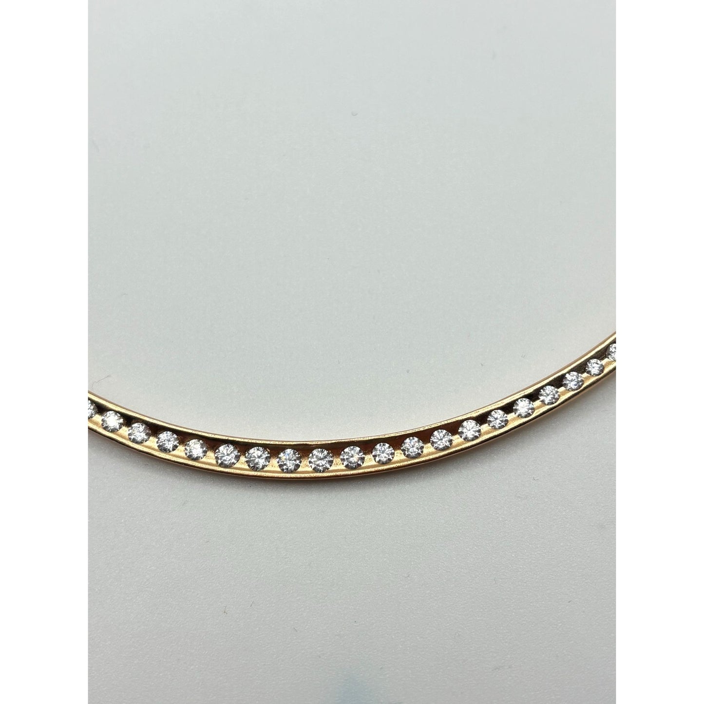 Kendra Scott Gold Collar Necklace With Crystals