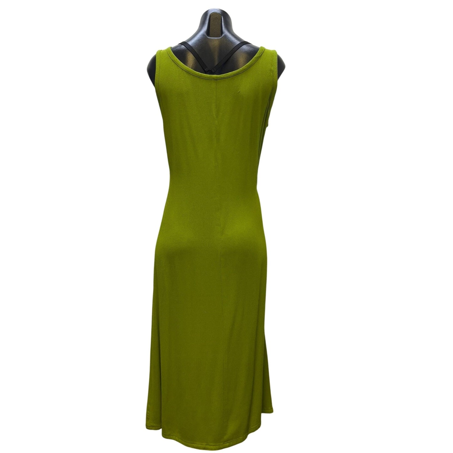 Double D Ranch Tank Green Sleeveless Dress M