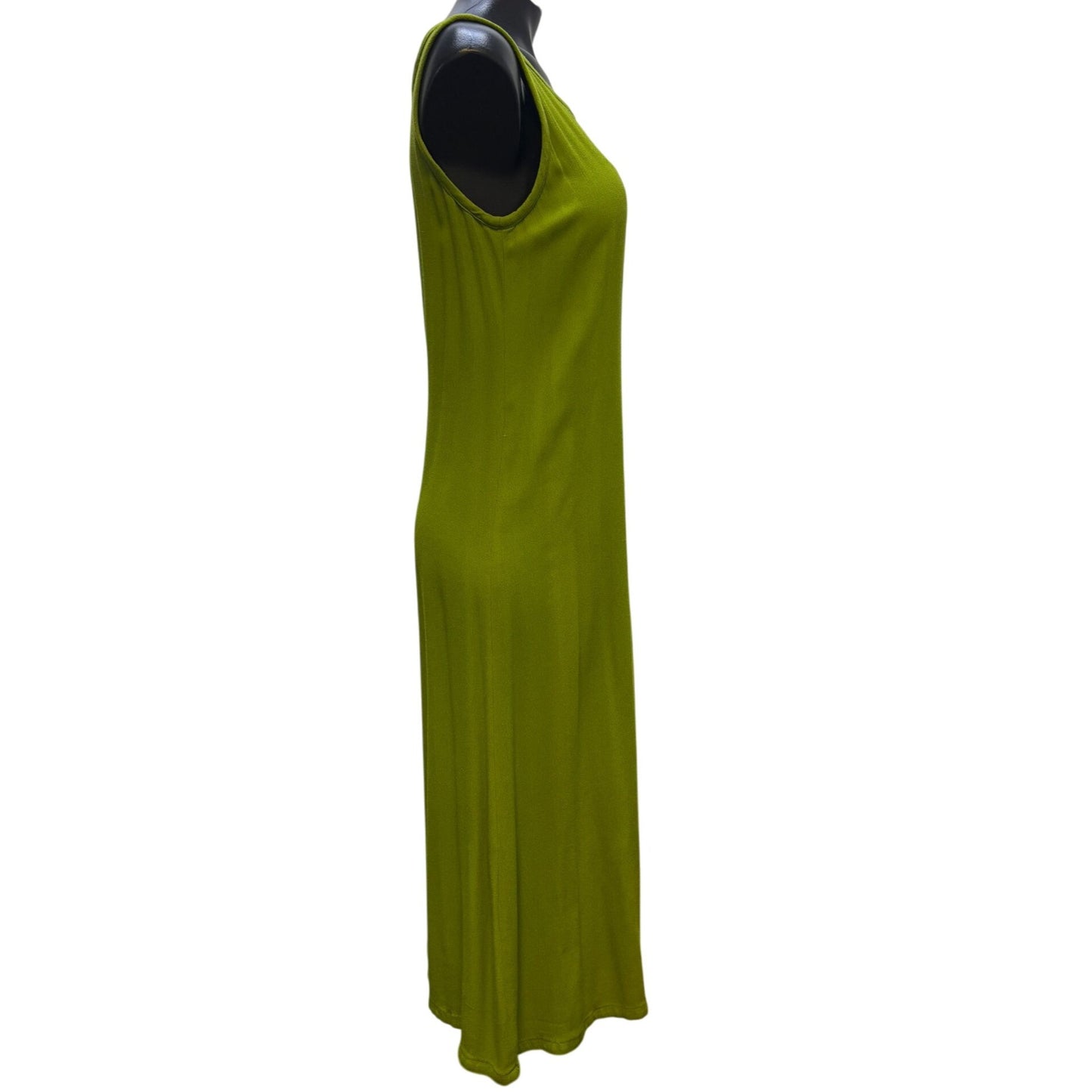 Double D Ranch Tank Green Sleeveless Dress M