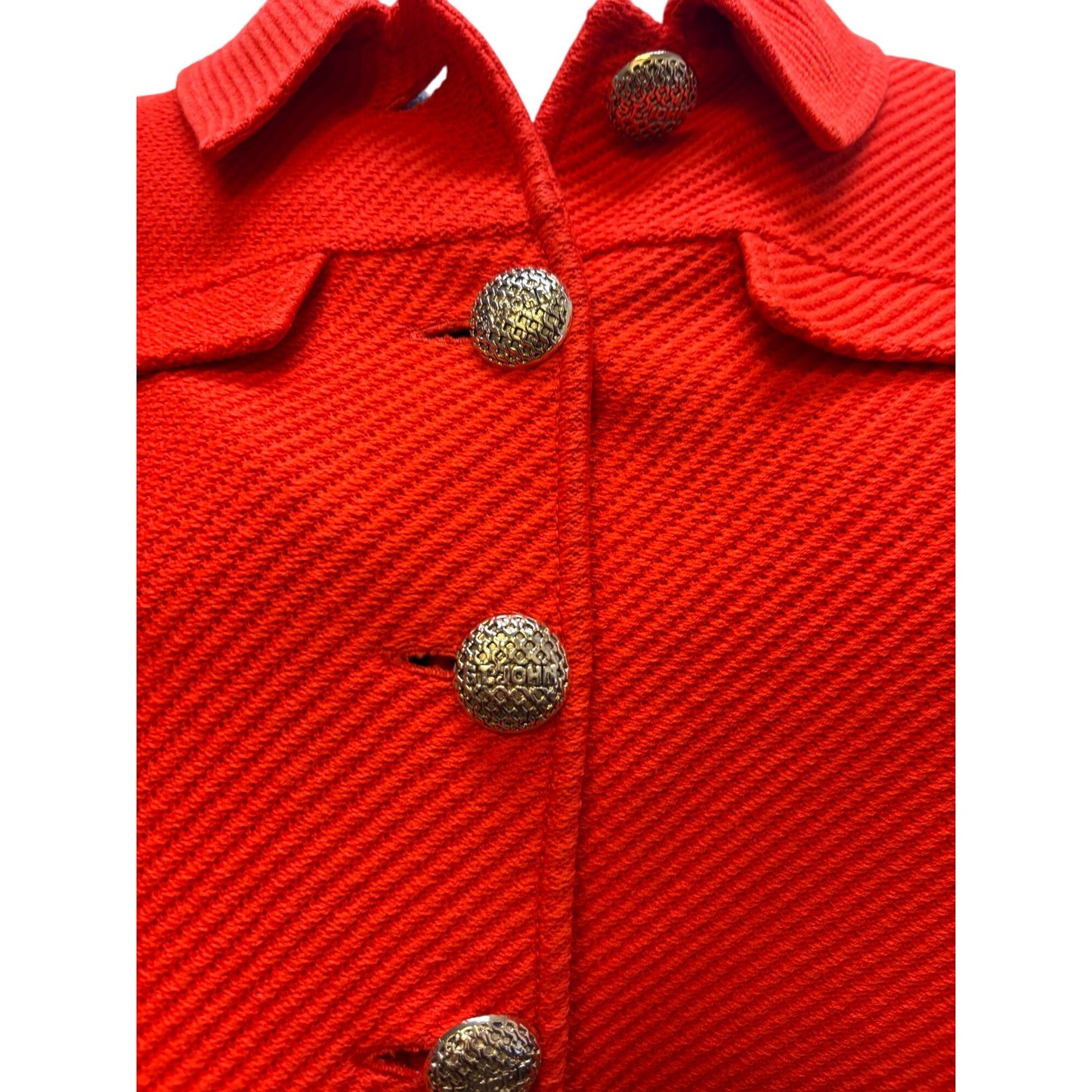 St. John Knit Cropped Jacket Red Size 8