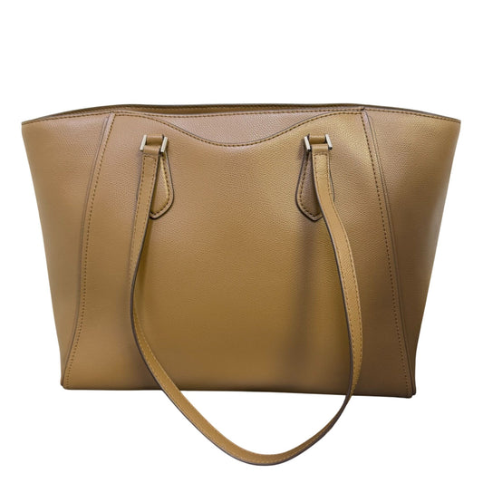 Michael Kors Brown Leather Tote Large