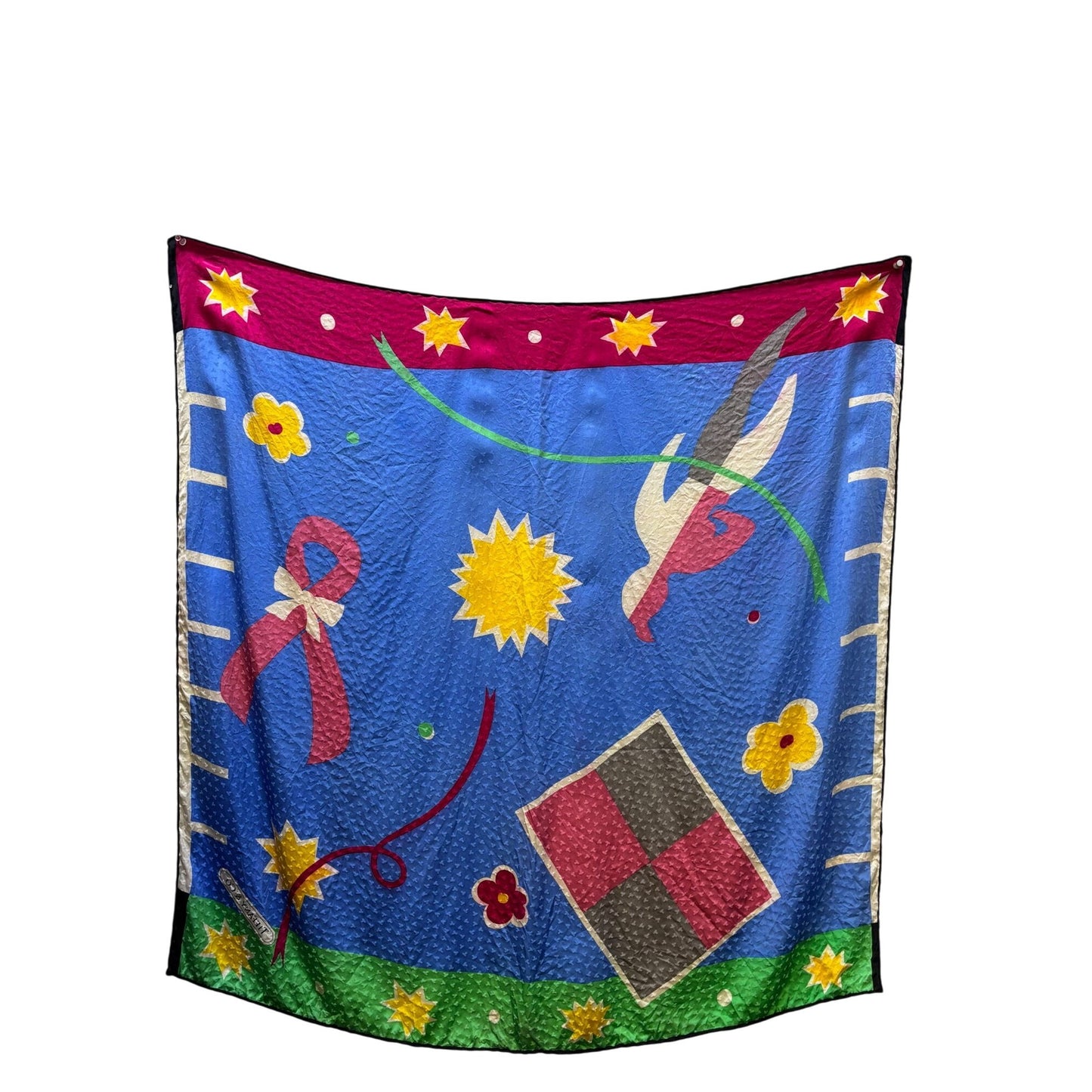 Tiffany & Co. Multicolor Cancer Awareness Scarf