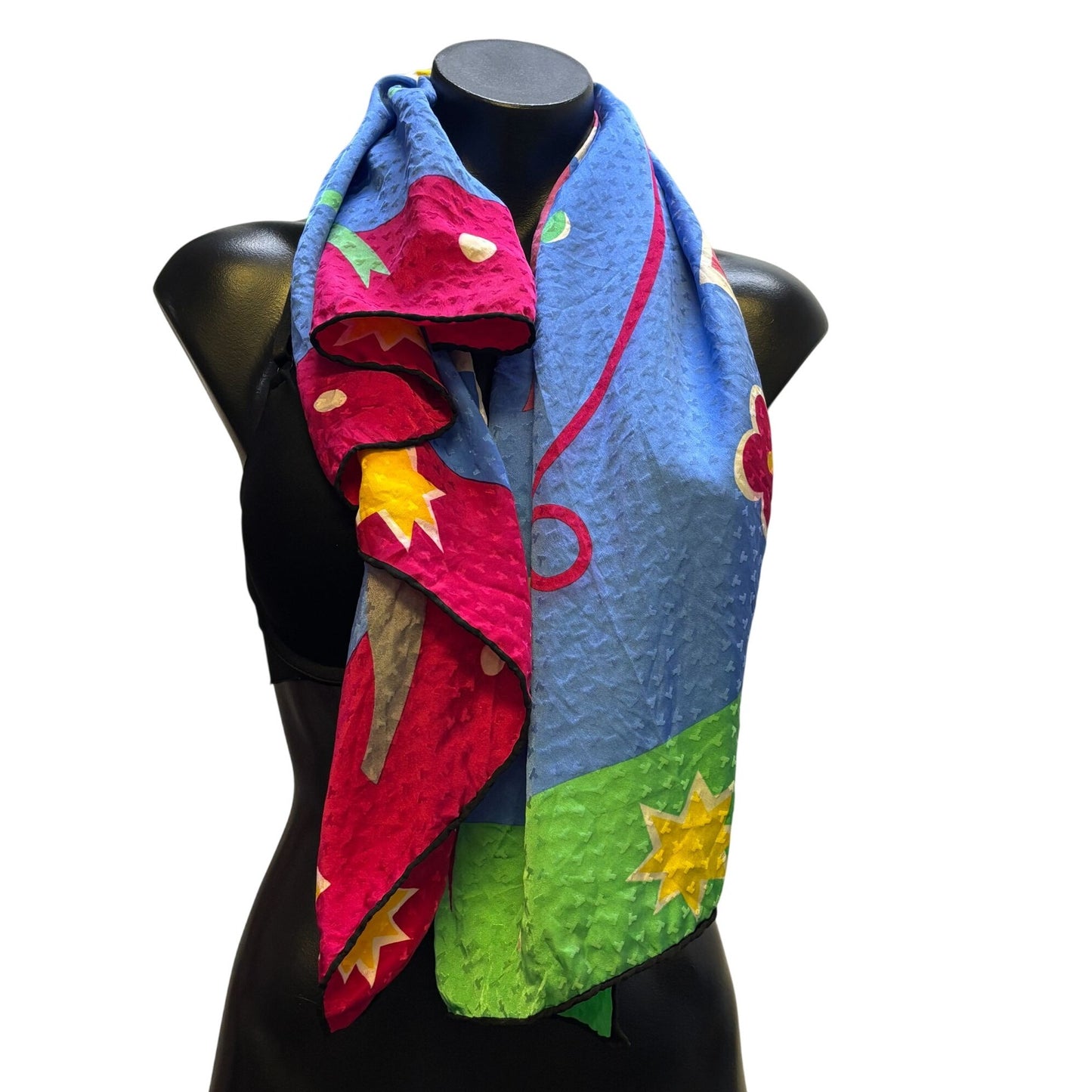 Tiffany & Co. Multicolor Cancer Awareness Scarf