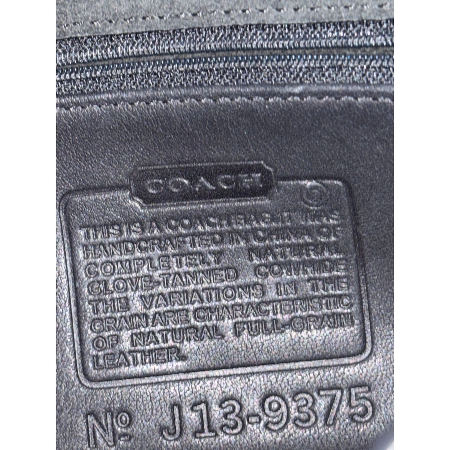 Classic Coach Mini Leather Crossbody Bag In Black With Gold Hardware