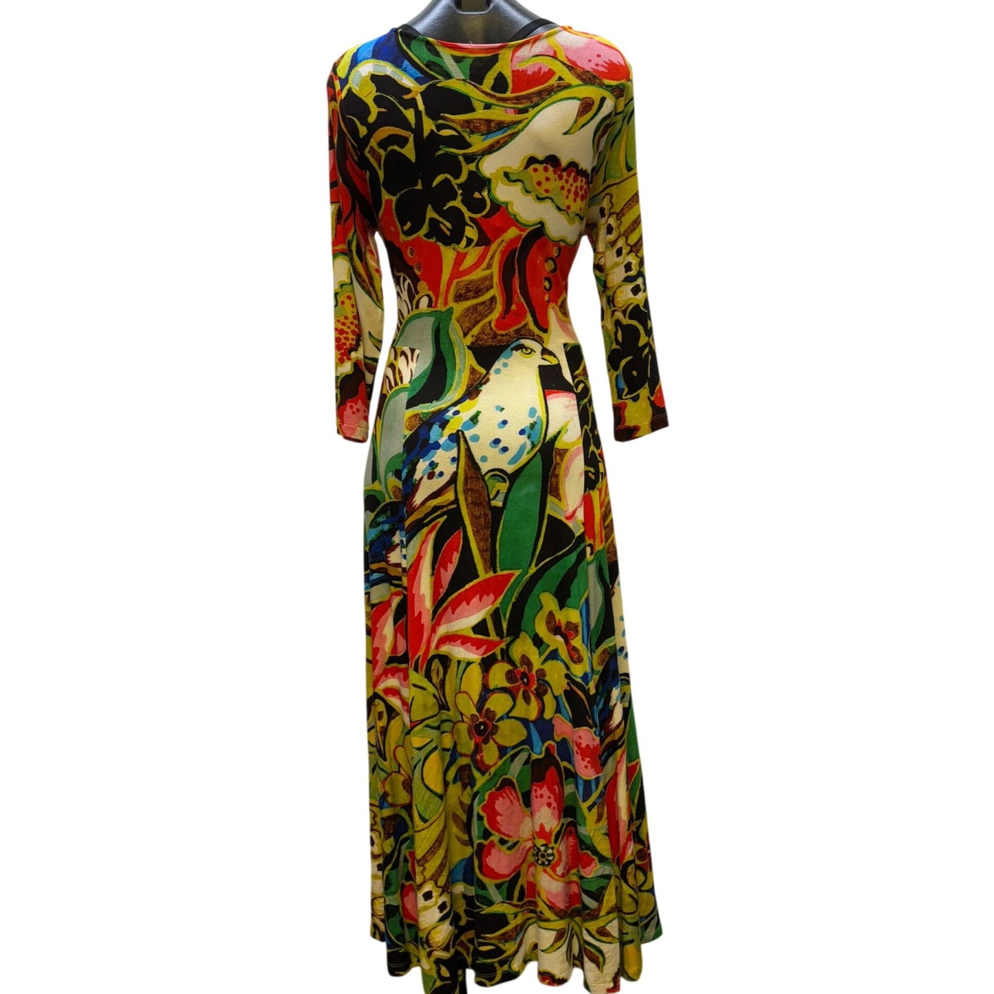 Soft Surroundings Printed Maxi Dress Multi S