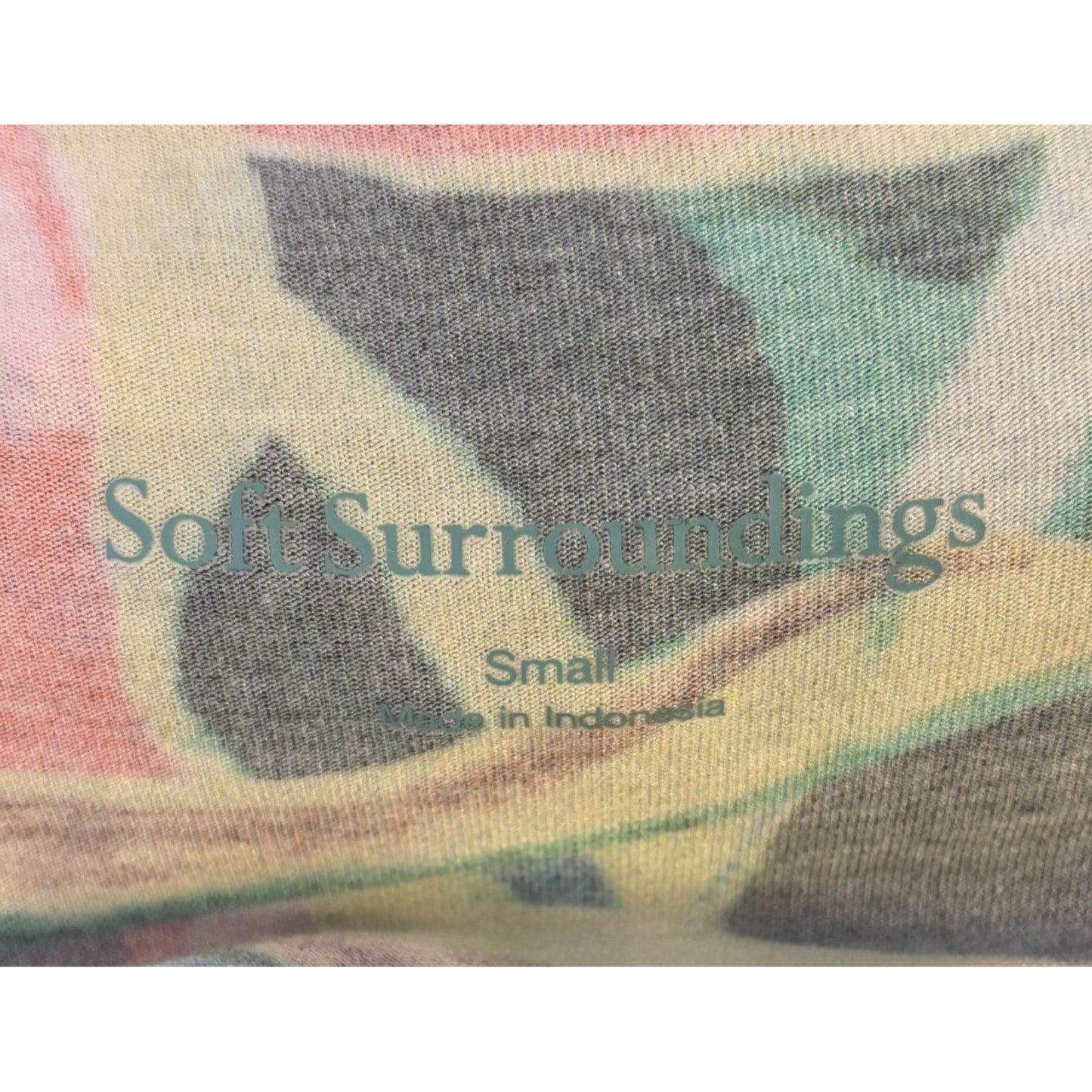 Soft Surroundings Printed Maxi Dress Multi S