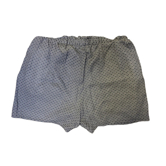 JW Los Angeles Linen Blue Geometric Pattern Shorts Size XL