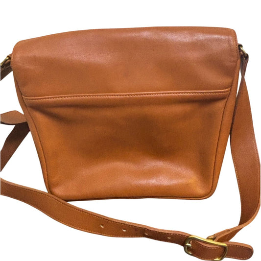 Coach Vintage Tan Leather Crossbody Bag
