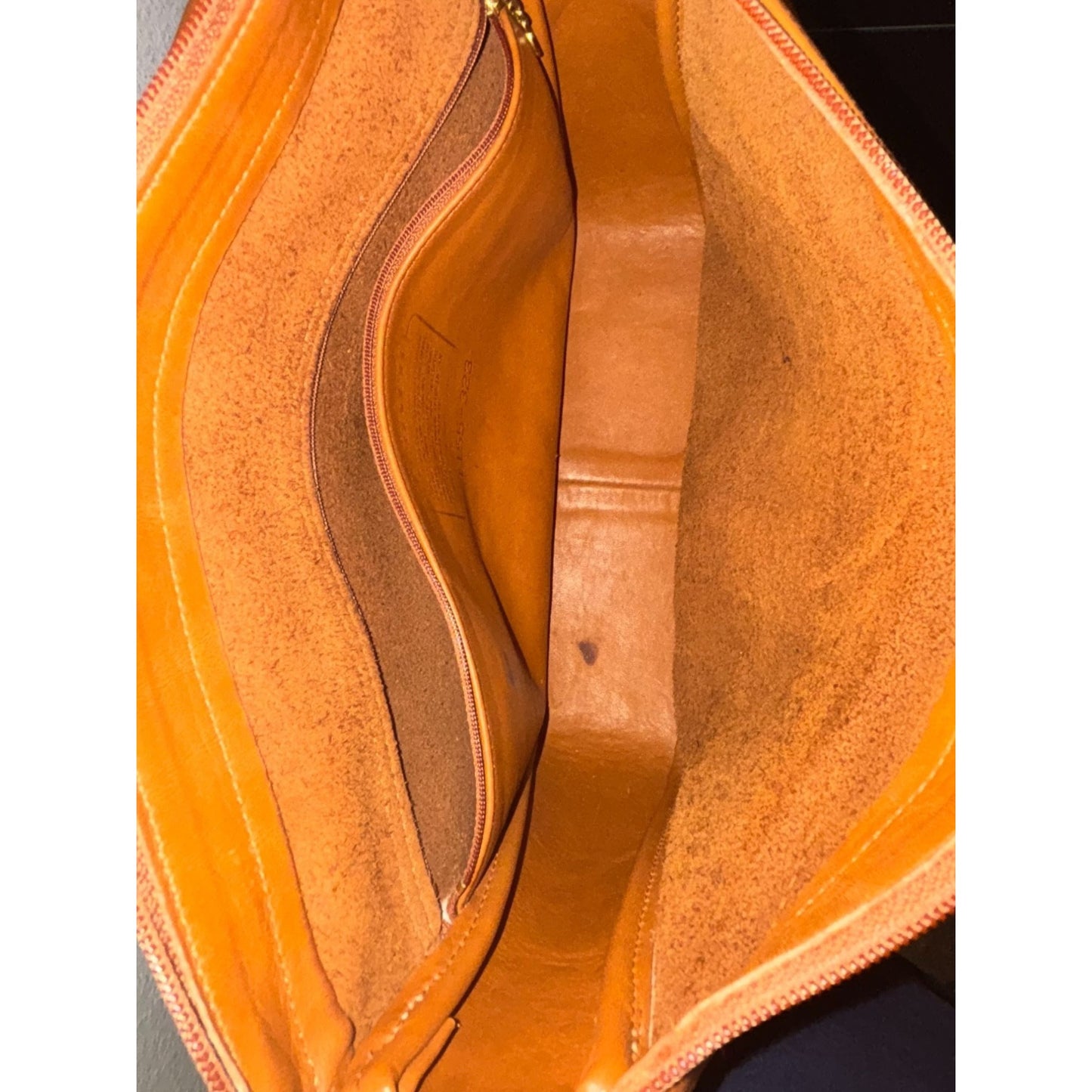 Coach Vintage Tan Leather Crossbody Bag